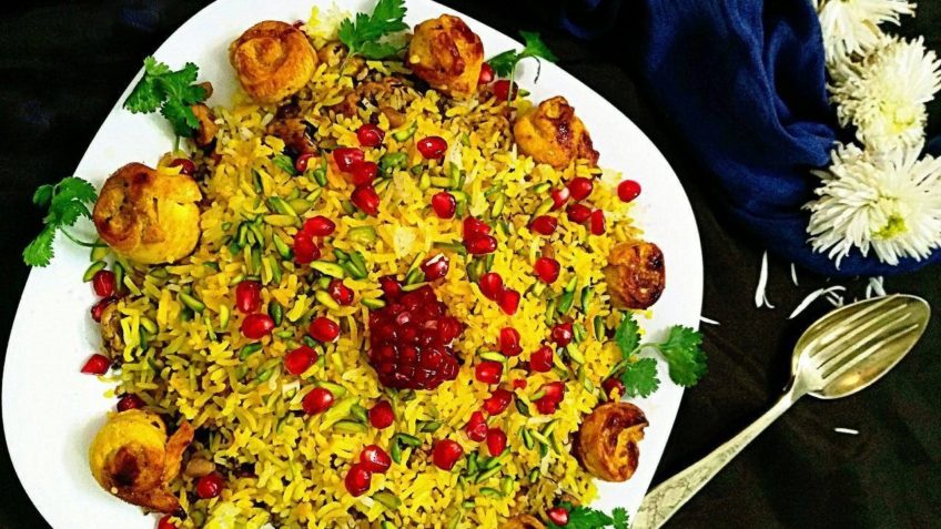 دستور تهیه ی انار پلو شیرازی مرحله به مرحله (مرحله به مرحله) دستور تهیه ی انار پلو شیرازی مرحله به مرحله (مرحله به مرحله)