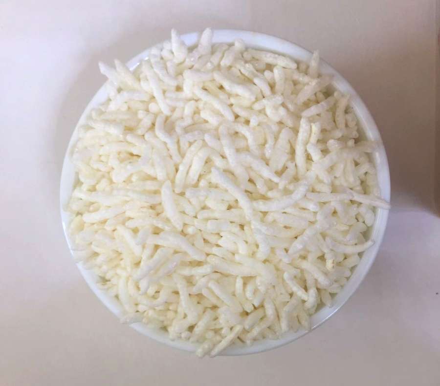 دستور تهیه ی برنجک یا برنج پفی ساده در منزل (مرحله به مرحله) دستور تهیه ی برنجک یا برنج پفی ساده در منزل (مرحله به مرحله)
