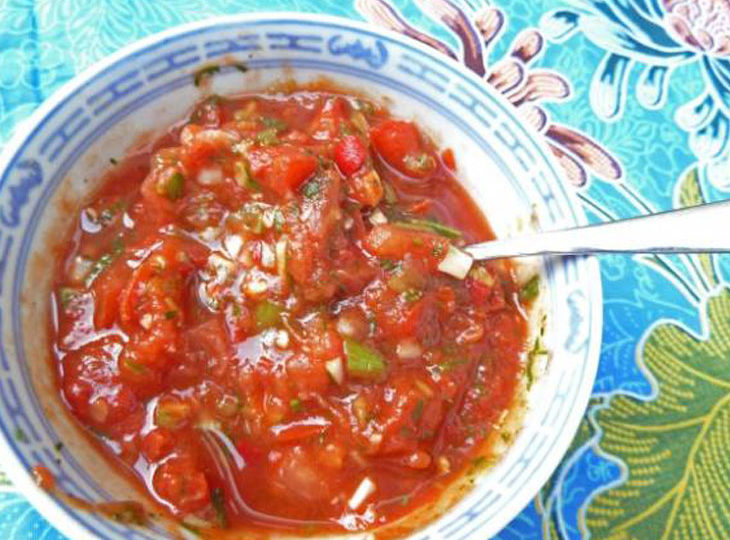 دستور تهیه ی سس سالسا به روش رستورانی (مرحله به مرحله) دستور تهیه ی سس سالسا به روش رستورانی (مرحله به مرحله)