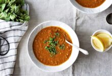دستور دستور تهیه سوپ تمر هندی با سبزیجات تازه خوش طعم (مرحله به مرحله)