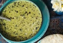 رسپی اشکنه گوجه‌ سبز بدون گوشت؛ ساده و خوشمزه