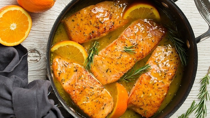 رسپی خوراک ماهی با سس پرتقال رسپی خوراک ماهی با سس پرتقال