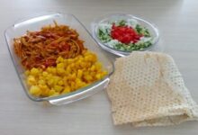 رسپی خوراک کنگر با سبزیجات؛ خوراک خوشمزه و آسان