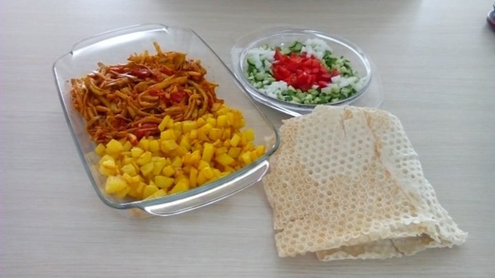 رسپی خوراک کنگر با سبزیجات؛ خوراک خوشمزه و آسان