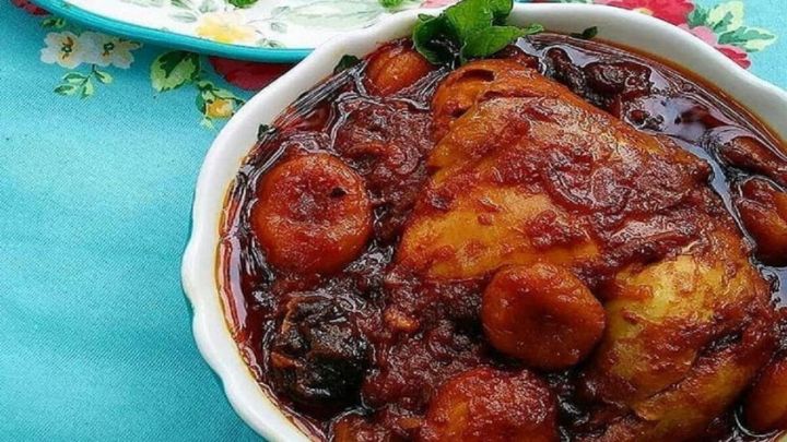 رسپی خورش هلو (طعمی خوشمزه برای ناهار تابستانی)