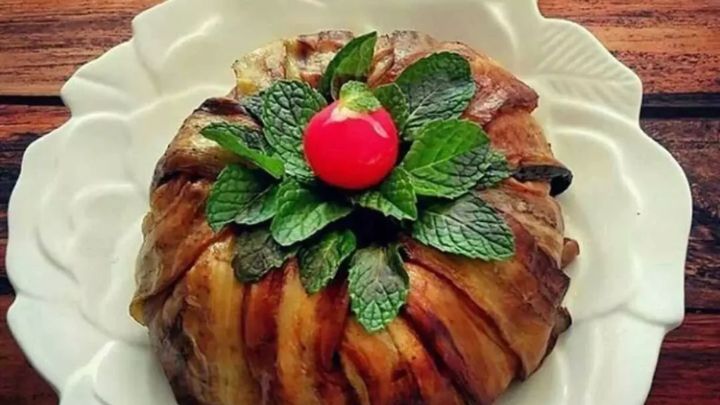 رسپی دلمه بادمجان قالبی؛ خوشمزه و مجلسی