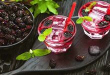 رسپی شربت توت سیاه؛ خوشرنگ و خوشمزه