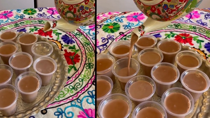 رسپی شیر کاکائو نذری برای ۱۰۰ نفر
