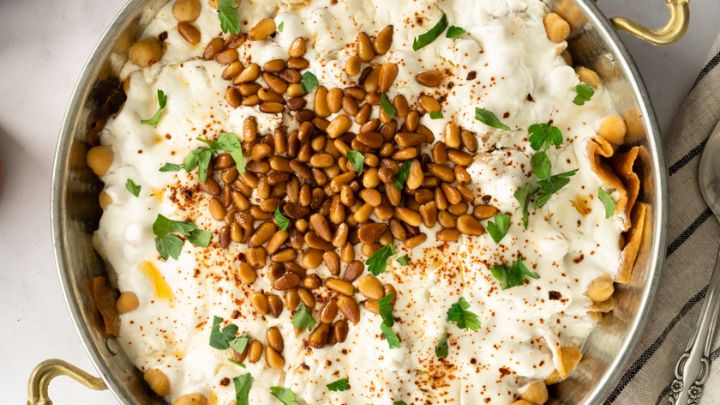 رسپی فته لبنانی؛ پیش غذای خوشمزه و ساده