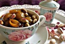 رسپی مربای چاقاله پسته خانگی؛ خوشمزه و مقوی