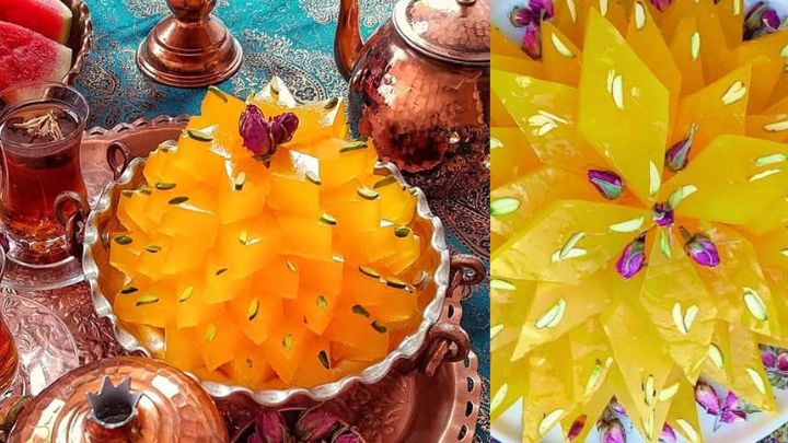 رسپی مسقطی زعفرانی شب یلدا+ نکات و فوت‌وفن ها