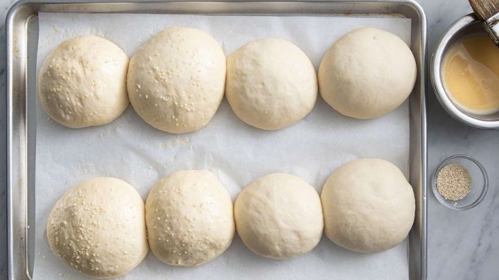 رسپی نان همبرگر خانگی؛ خوش بافت و خوشمزه رسپی نان همبرگر خانگی؛ خوش بافت و خوشمزه