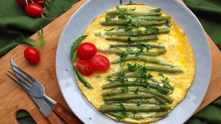 رسپی نرگسی لوبیا سبز (ساده و رژیمی برای شام) رسپی نرگسی لوبیا سبز (ساده و رژیمی برای شام)