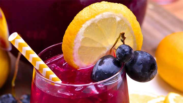 رسپی نوشیدنی پانچ انگور؛ برای روزهای گرم تابستان