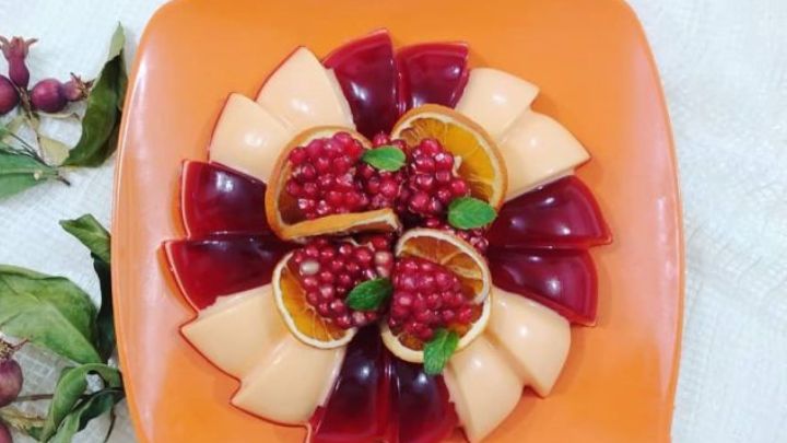 رسپی ژله پرتقال با انار برای شب یلدا + نکات و فوتوفن ها رسپی ژله پرتقال با انار برای شب یلدا + نکات و فوتوفن ها