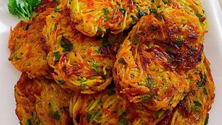 رسپی کوکو رشته‌ای با سیب زمینی؛ با طعمی بی‌نظیر