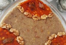 شله مشهدی | دستور تهیه آش شله مشهدی یک افطار راحت و سبک (مرحله به مرحله)