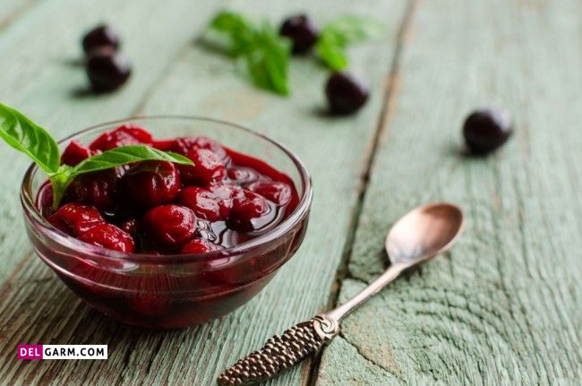 دستور تهیه 6 مدل مربا گیلاس خوش عطر و خوش طعم (مرحله به مرحله)