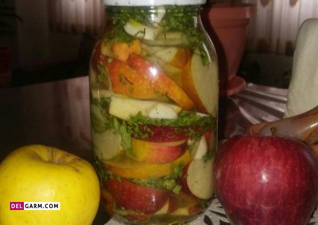 دستور تهیه 7 مدل ترشی سیب با ادویه های مخصوص (مرحله به مرحله) دستور تهیه 7 مدل ترشی سیب با ادویه های مخصوص (مرحله به مرحله)