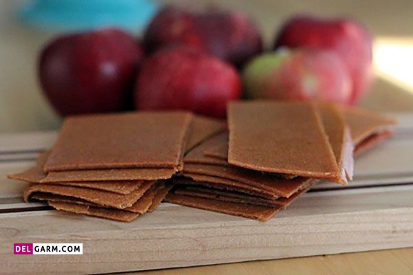 دستور تهیه 7 مدل لواشک سیب در خانه (مرحله به مرحله) دستور تهیه 7 مدل لواشک سیب در خانه (مرحله به مرحله)
