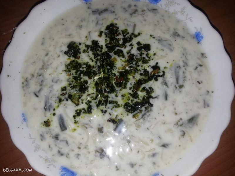 دستور تهیه آش یخ آذربایجان اما مخصوص فصل تابستان (مرحله به مرحله)