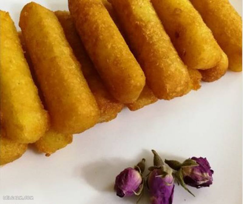 دستور تهیه استیک سیب زمینی پیش غذایی جدید و آسان (مرحله به مرحله)