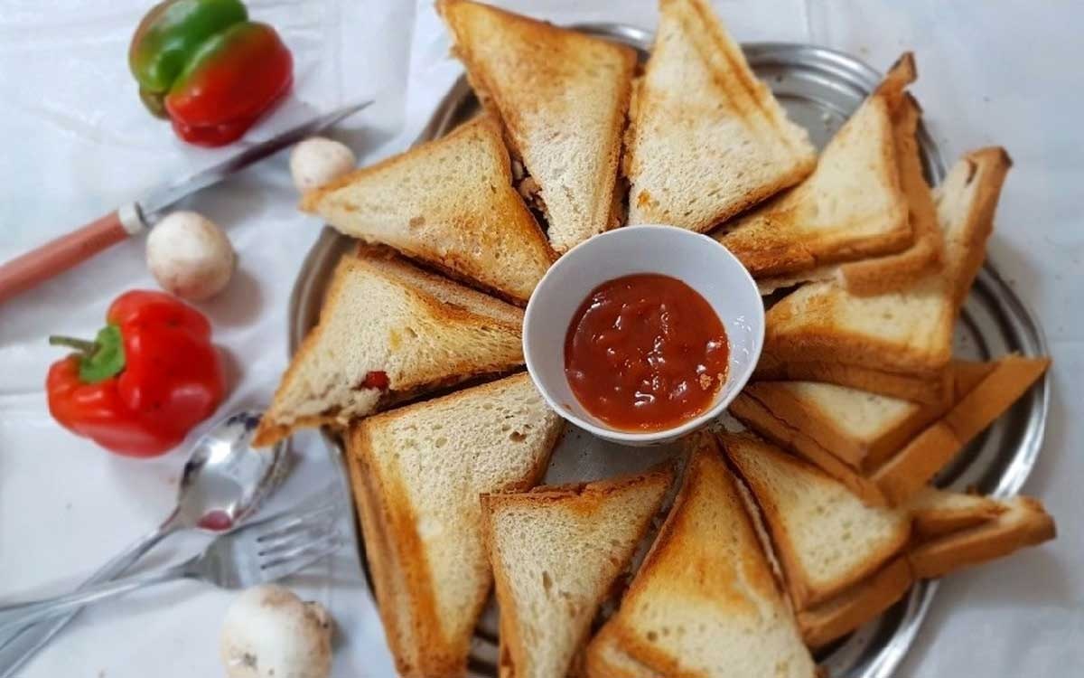 دستور تهیه اسنک گوشت پنیری با نکته های خوشمزه کردن آن (مرحله به مرحله)