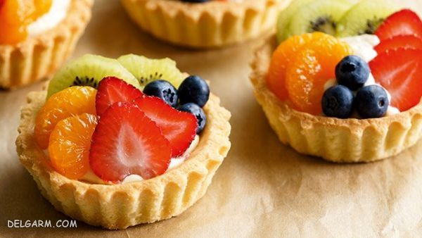 دستور تهیه تارت میوه خوشمزه با ۶ روش اصلی + عکس (مرحله به مرحله)