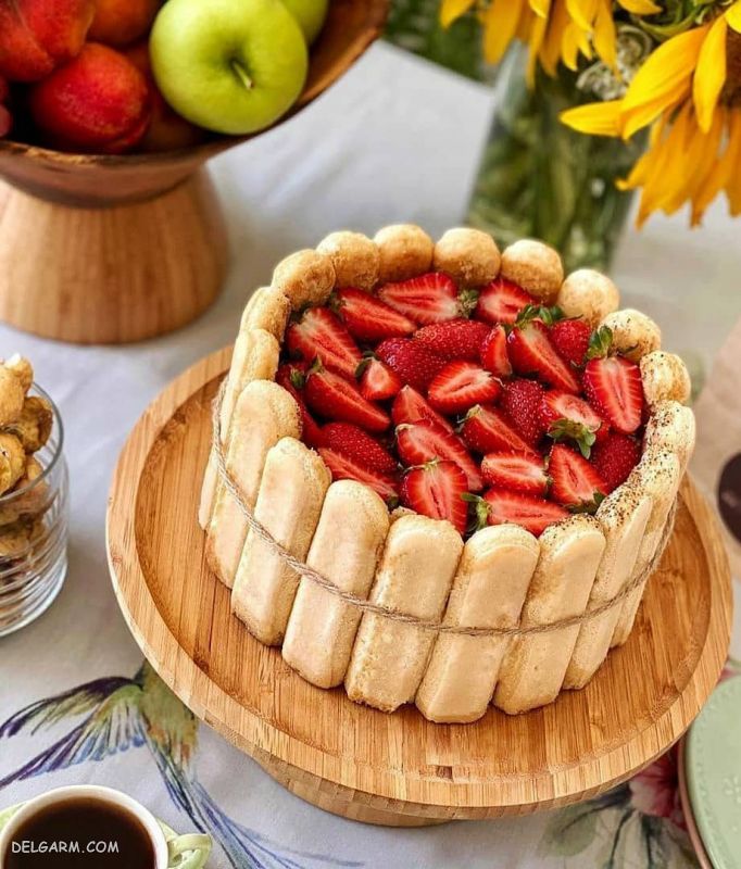 دستور تهیه تیرامیسو توت فرنگی دسر دلچسب و لاکچری (مرحله به مرحله)