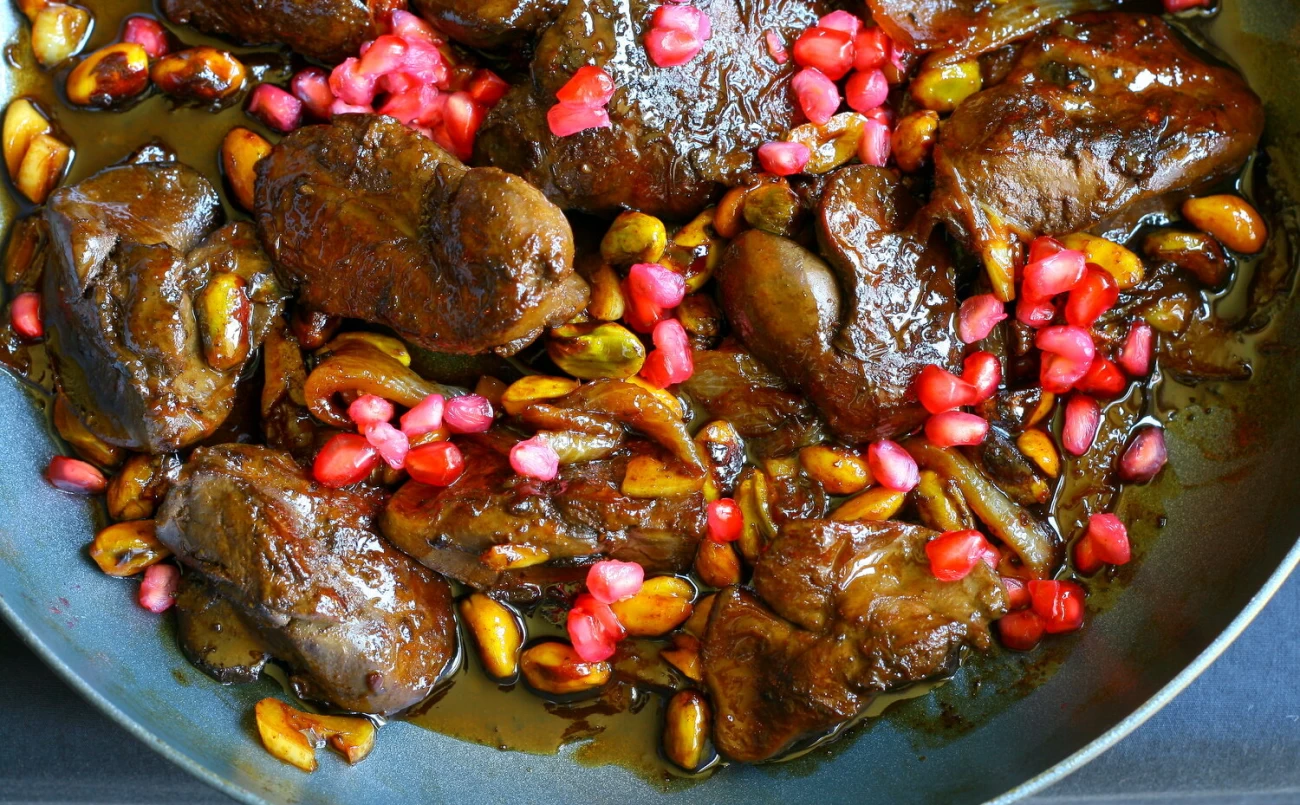 دستور تهیه جوجه فسنجونی (مرحله به مرحله)