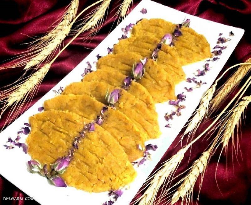 دستور تهیه حلوا کفگیری دسر خوشمزه و آسان تبریز (مرحله به مرحله)