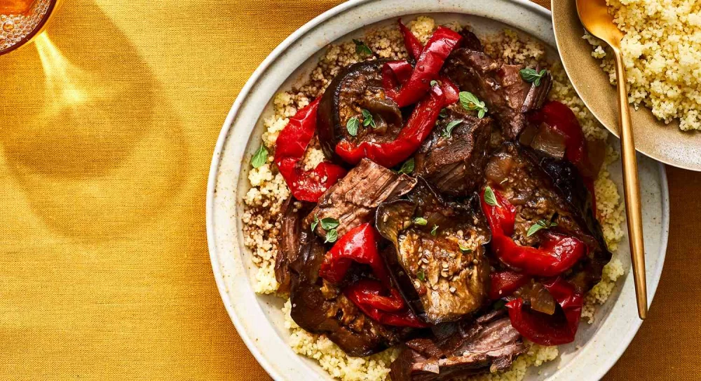 دستور تهیه خورش کدو بادمجان خوشمزه و مجلسی (مرحله به مرحله) دستور تهیه خورش کدو بادمجان خوشمزه و مجلسی (مرحله به مرحله)