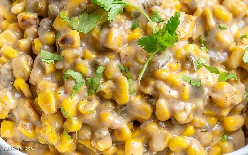دستور تهیه ذرت خامه ای میان وعده دلچسب (مرحله به مرحله)