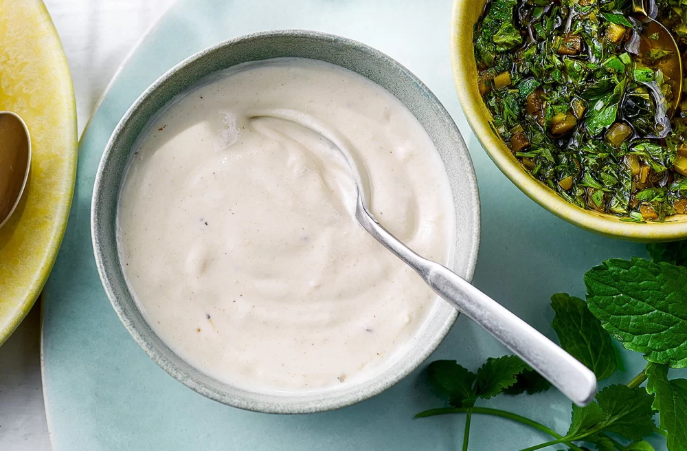 دستور تهیه سس تاهینی لبنانی ساده و خوش طعم (مرحله به مرحله) دستور تهیه سس تاهینی لبنانی ساده و خوش طعم (مرحله به مرحله)