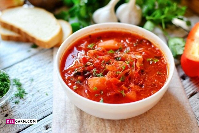 دستور تهیه سوپ لبو (چغندر) پیش غذایی ساده و لذیذ (مرحله به مرحله) دستور تهیه سوپ لبو (چغندر) پیش غذایی ساده و لذیذ (مرحله به مرحله)