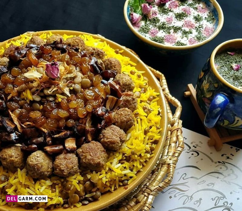 دستور تهیه قنبر پلو شیرازی اصل و سنتی (مرحله به مرحله)