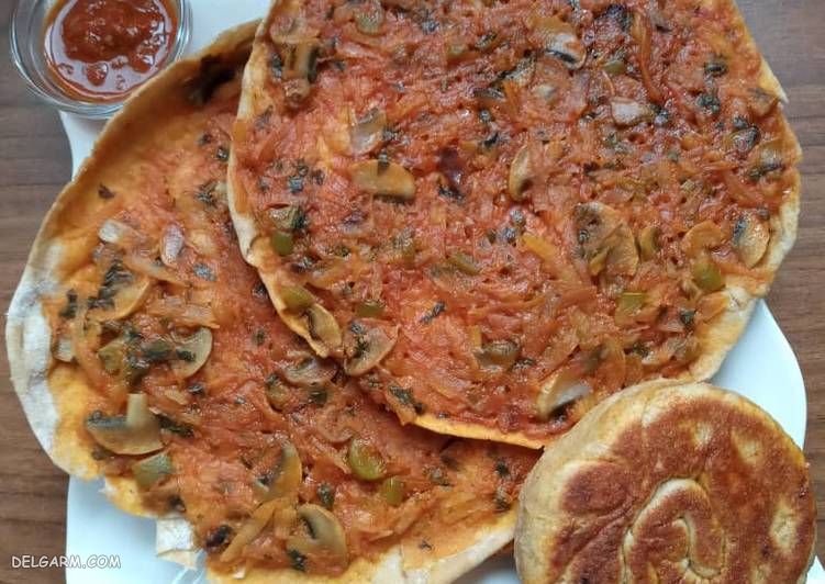 دستور تهیه لاهماجون، پیتزای خوشمزه و معروف ترکیه (مرحله به مرحله)