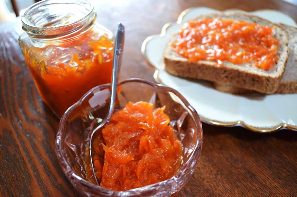 دستور تهیه مارمالاد هویج برای انواع شیرینی و دسر (مرحله به مرحله) دستور تهیه مارمالاد هویج برای انواع شیرینی و دسر (مرحله به مرحله)
