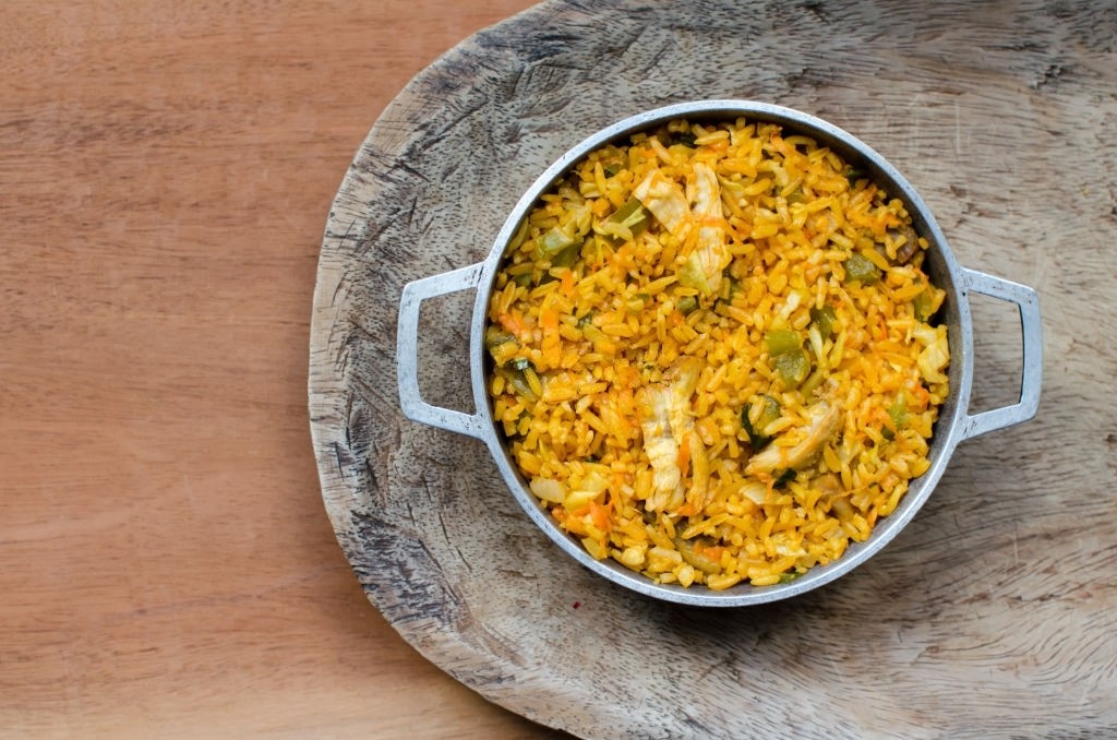 دستور تهیه پلو مخلوط مشهدی آسان و خوشمزه (مرحله به مرحله)