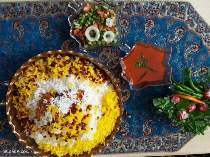 دستور تهیه چلو گوشت (آش گوشت) خرم آباد (مرحله به مرحله)