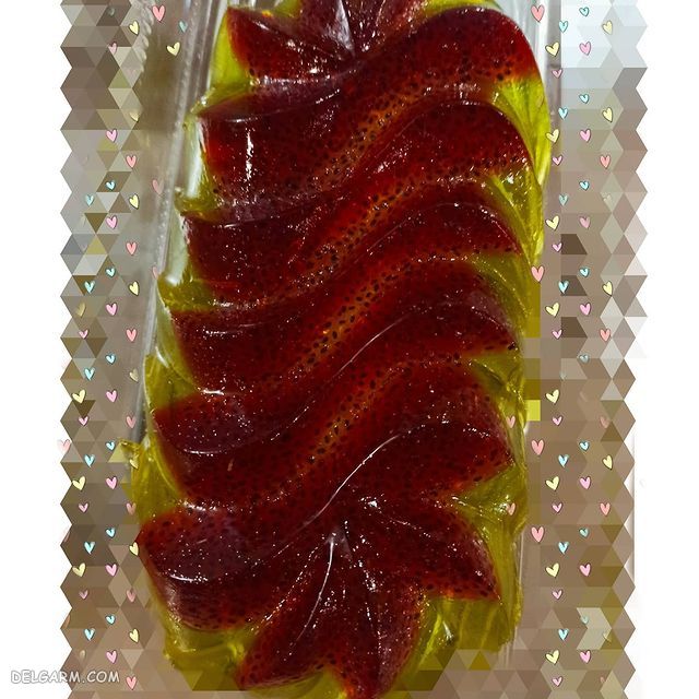 دستور تهیه ژله تخم شربتی مخصوص شب یلدا (مرحله به مرحله)
