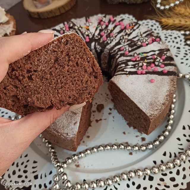 دستور تهیه کیک چای عصرانه زمستانی خوشمزه با کرم مخصوص (مرحله به مرحله)