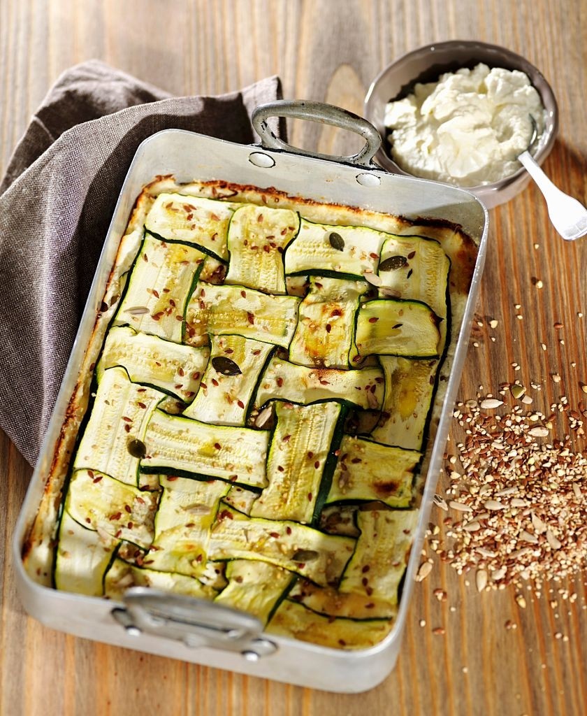 دستور تهیه گراتن کدو سبز خوشمزه (مرحله به مرحله)