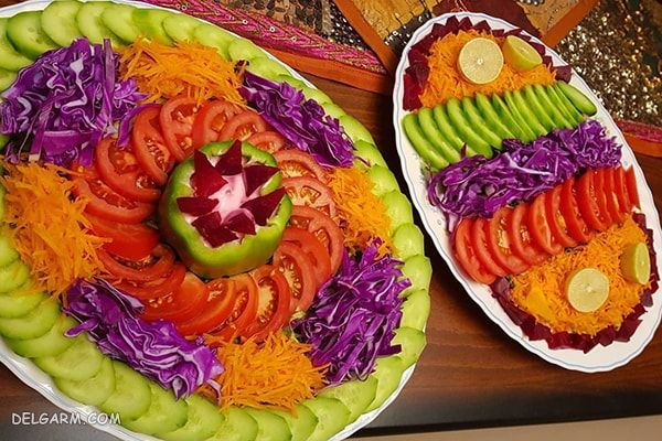 دستور تهیه ۵ مدل سالاد خوشمزه برای مهمانی (مرحله به مرحله) دستور تهیه ۵ مدل سالاد خوشمزه برای مهمانی (مرحله به مرحله)