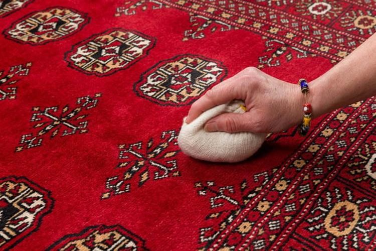 قاطی شدن رنگ فرش های دستباف در اثر شستشو
