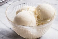 ماست بستنی | دستور تهیه دسر ماست بستنی خوشمزه خانگی (مرحله به مرحله)