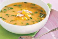 مراحل تهیه سوپ ژولین خوشمزه و بی نظیر (مرحله به مرحله)
