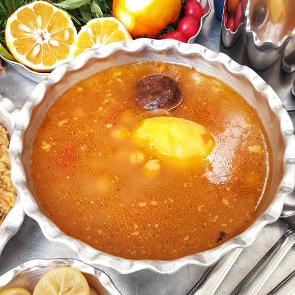 مواد لازم و آموزش آبگوشت یخنی نخود برای 2 یا 4 یا 6 نفر | تناسب ساده مواد لازم و آموزش آبگوشت یخنی نخود برای 2 یا 4 یا 6 نفر | تناسب ساده