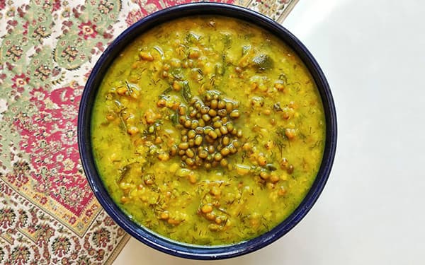 مواد لازم و آموزش آش ماش خانگی (مرحله به مرحله)