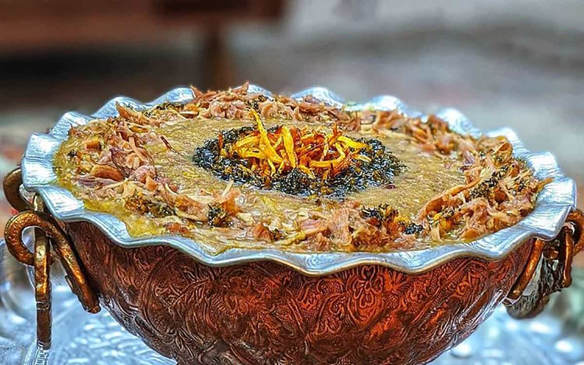 مواد لازم و آموزش آش کدو حلوایی برای 2 یا 4 یا 6 نفر | تناسب ساده